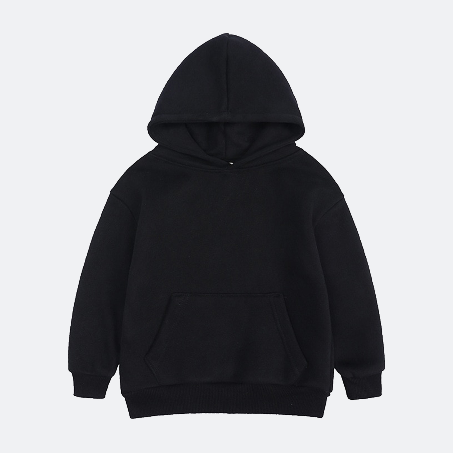 Black Hoodie for Kids - Boys and Girls