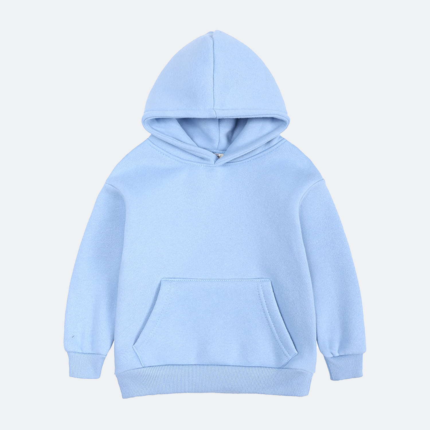 Light Blue Hoodie for Kids - Boys and Girls